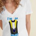 PhD Hood Graduation Shirt Doctorate Degree Doctoral Women's Jersey Short Sleeve Deep V-Neck Tshirt