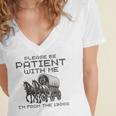 Please-Be-Patient-With-Me I'm From The 1900s Women's Jersey Short Sleeve Deep V-Neck Tshirt Please-Be-Patient-With-Me I'm From The 1900s Women's Jersey Short Sleeve Deep V-Neck Tshirt