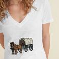 Please Be Patient I'm From The 1900s Amish Wagon & Vintage Premium Women's Jersey Short Sleeve Deep V-Neck Tshirt Please Be Patient I'm From The 1900s Amish Wagon & Vintage Premium Women's Jersey Short Sleeve Deep V-Neck Tshirt