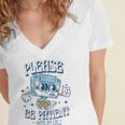 Please Be Patient With Me I'm From The 1900s Cassette Retro Women's Jersey Short Sleeve Deep V-Neck Tshirt Please Be Patient With Me I'm From The 1900s Cassette Retro Women's Jersey Short Sleeve Deep V-Neck Tshirt