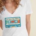 Please Be Patient With Me I'm From The 1900s Dad Premium Women's Jersey Short Sleeve Deep V-Neck Tshirt Please Be Patient With Me I'm From The 1900s Dad Premium Women's Jersey Short Sleeve Deep V-Neck Tshirt