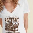 Please Be Patient With Me I'm From The 1900s 1900s Meme Women's Jersey Short Sleeve Deep V-Neck Tshirt