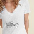 Please Be Patient With Me I'm From The 1900s Middle Aged Women's Jersey Short Sleeve Deep V-Neck Tshirt