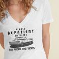 Please Be Patient With Me I'm From The 1900s Old Car Women's Jersey Short Sleeve Deep V-Neck Tshirt Please Be Patient With Me I'm From The 1900s Old Car Women's Jersey Short Sleeve Deep V-Neck Tshirt