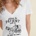 Please Be Patient I'm From The 1900s Raccoon Lover Premium Women's Jersey Short Sleeve Deep V-Neck Tshirt Please Be Patient I'm From The 1900s Raccoon Lover Premium Women's Jersey Short Sleeve Deep V-Neck Tshirt