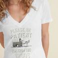 Please Be Patient I'm From The 1900s Retro Premium Tri-Blend Women's Jersey Short Sleeve Deep V-Neck Tshirt Please Be Patient I'm From The 1900s Retro Premium Tri-Blend Women's Jersey Short Sleeve Deep V-Neck Tshirt