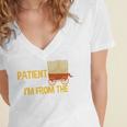 Please Be Patient With Me I'm From The 1900s Vintage Oregon Premium Women's Jersey Short Sleeve Deep V-Neck Tshirt Please Be Patient With Me I'm From The 1900s Vintage Oregon Premium Women's Jersey Short Sleeve Deep V-Neck Tshirt
