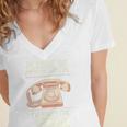 Please Be Patient With Me I'm From The 1900s Vintage Retro Premium Tri-Blend Women's Jersey Short Sleeve Deep V-Neck Tshirt