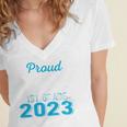 Proud Great Grandpa Of 1st Grade Graduate 2023 Graduation Women's Jersey Short Sleeve Deep V-Neck Tshirt