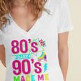 Retro 1980s 80's Baby 1990s 90's Made Me Nostalgia Vibes Premium Tri-Blend Women's Jersey Short Sleeve Deep V-Neck Tshirt Retro 1980s 80's Baby 1990s 90's Made Me Nostalgia Vibes Premium Tri-Blend Women's Jersey Short Sleeve Deep V-Neck Tshirt