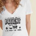 Retro Please Be Patient With Me I'm From The 1900s Premium Women's Jersey Short Sleeve Deep V-Neck Tshirt Retro Please Be Patient With Me I'm From The 1900s Premium Women's Jersey Short Sleeve Deep V-Neck Tshirt