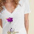 Senior Graduation 2020 Got My Dip-Llama Diploma Llama Pun Women's Jersey Short Sleeve Deep V-Neck Tshirt