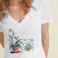 Social Anxiety Introvert Nervous Awkward Socially Women's Jersey Short Sleeve Deep V-Neck Tshirt Social Anxiety Introvert Nervous Awkward Socially Women's Jersey Short Sleeve Deep V-Neck Tshirt