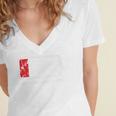 Social Battery Low Introvert Premium Women's Jersey Short Sleeve Deep V-Neck Tshirt Social Battery Low Introvert Premium Women's Jersey Short Sleeve Deep V-Neck Tshirt