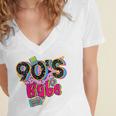 Vintage 90's Babe Party Back To 90s Cassette Nostalgia Premium Tri-Blend Women's Jersey Short Sleeve Deep V-Neck Tshirt Vintage 90's Babe Party Back To 90s Cassette Nostalgia Premium Tri-Blend Women's Jersey Short Sleeve Deep V-Neck Tshirt