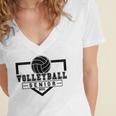 Volleyball Senior Night Volleyball Senior 2025 Graduation 30 Women's Jersey Short Sleeve Deep V-Neck Tshirt