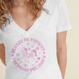 Women Please Be Patient I'm From The 1900s Women's Jersey Short Sleeve Deep V-Neck Tshirt Women Please Be Patient I'm From The 1900s Women's Jersey Short Sleeve Deep V-Neck Tshirt