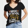 2019 High School Graduation Gamer Graduation Women's Jersey Short Sleeve Deep V-Neck Tshirt