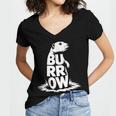 Burrow Prairie Dog Word Art Introvert Nature Retreat Men Women Kids Women's Jersey Short Sleeve Deep V-Neck Tshirt Burrow Prairie Dog Word Art Introvert Nature Retreat Men Women Kids Women's Jersey Short Sleeve Deep V-Neck Tshirt