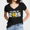 Class Of 2025 Graduation Waterpolo Senior 2025 Women's Jersey Short Sleeve Deep V-Neck Tshirt