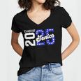 Class Of 2025 Senior 2025 Back To School Graduation Party Women's Jersey Short Sleeve Deep V-Neck Tshirt