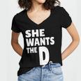 Doctor Of Osteopathic Medicine Graduation Women's Jersey Short Sleeve Deep V-Neck Tshirt