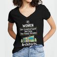 The Finest Architect For Graduation Women Women's Jersey Short Sleeve Deep V-Neck Tshirt