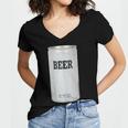 Generic Beer 1980s 80s Nostalgia Women's Jersey Short Sleeve Deep V-Neck Tshirt Generic Beer 1980s 80s Nostalgia Women's Jersey Short Sleeve Deep V-Neck Tshirt
