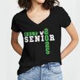 Golf Senior Night Golf Senior 2025 Graduation 33 Women's Jersey Short Sleeve Deep V-Neck Tshirt