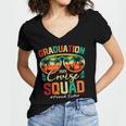 Graduation Cruise Squad 2025 Proud Sister Cruising Women's Jersey Short Sleeve Deep V-Neck Tshirt