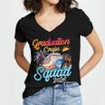 Graduation Cruise Squad 2026 Cruising Graduation Women's Jersey Short Sleeve Deep V-Neck Tshirt