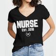 Graduation For Nurse Practitioners 2018 Nursing School Women's Jersey Short Sleeve Deep V-Neck Tshirt
