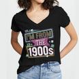 I'm From The 1900s Women's Jersey Short Sleeve Deep V-Neck Tshirt