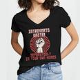 Introverts Unite Introverting Introverts At Home Women's Jersey Short Sleeve Deep V-Neck Tshirt Introverts Unite Introverting Introverts At Home Women's Jersey Short Sleeve Deep V-Neck Tshirt