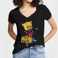 LA Fair Los Angeles County Vintage Nostalgia Women's Jersey Short Sleeve Deep V-Neck Tshirt