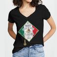 Mexican Pride Graduation 2019 Tshirt Women's Jersey Short Sleeve Deep V-Neck Tshirt