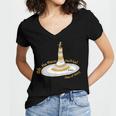 Oh The Places You’Ll Go 2025 Graduation Women's Jersey Short Sleeve Deep V-Neck Tshirt
