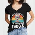 Please Be Patient With Me I'm From The 1900s Kawaii Women's Jersey Short Sleeve Deep V-Neck Tshirt Please Be Patient With Me I'm From The 1900s Kawaii Women's Jersey Short Sleeve Deep V-Neck Tshirt
