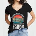 Please Be Patient With Me I'm From The 1900s Music Women's Jersey Short Sleeve Deep V-Neck Tshirt Please Be Patient With Me I'm From The 1900s Music Women's Jersey Short Sleeve Deep V-Neck Tshirt
