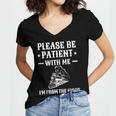 Please Be Patient I'm From The 1900s Old Men & Women Women's Jersey Short Sleeve Deep V-Neck Tshirt