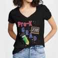 Pre Kindergarten Graduation 2018 Fun Graduate Shirt For Kids Women's Jersey Short Sleeve Deep V-Neck Tshirt