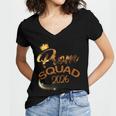 Prom Squad 2026 Cute Senior Class Of 2026 Graduation Party Women's Jersey Short Sleeve Deep V-Neck Tshirt