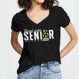 Proud Sister Of a 2026 Soccer Senior Graduation Women's Jersey Short Sleeve Deep V-Neck Tshirt