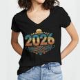 Retro Vintage Style 2026 Nostalgia Sunset Family Reunion Women's Jersey Short Sleeve Deep V-Neck Tshirt