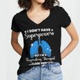 RT School Graduation Respiratory Therapist Women's Jersey Short Sleeve Deep V-Neck Tshirt