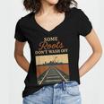 Rust Belt Midwest Nostalgia Steel Town Working Class Pride Women's Jersey Short Sleeve Deep V-Neck Tshirt Rust Belt Midwest Nostalgia Steel Town Working Class Pride Women's Jersey Short Sleeve Deep V-Neck Tshirt