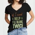 Sarcastic Independent Shopper Introvert Shopping Humor Women's Jersey Short Sleeve Deep V-Neck Tshirt