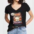 Sarcastic Loner Introvert Not a Friendly Do Not Touchs Women's Jersey Short Sleeve Deep V-Neck Tshirt Sarcastic Loner Introvert Not a Friendly Do Not Touchs Women's Jersey Short Sleeve Deep V-Neck Tshirt