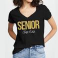 Senior 2025 Graduation Class Of 2025 Senior Men Women Women's Jersey Short Sleeve Deep V-Neck Tshirt