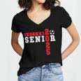 Soccer Senior Night Soccer Senior 2025 Graduation 5 Women's Jersey Short Sleeve Deep V-Neck Tshirt